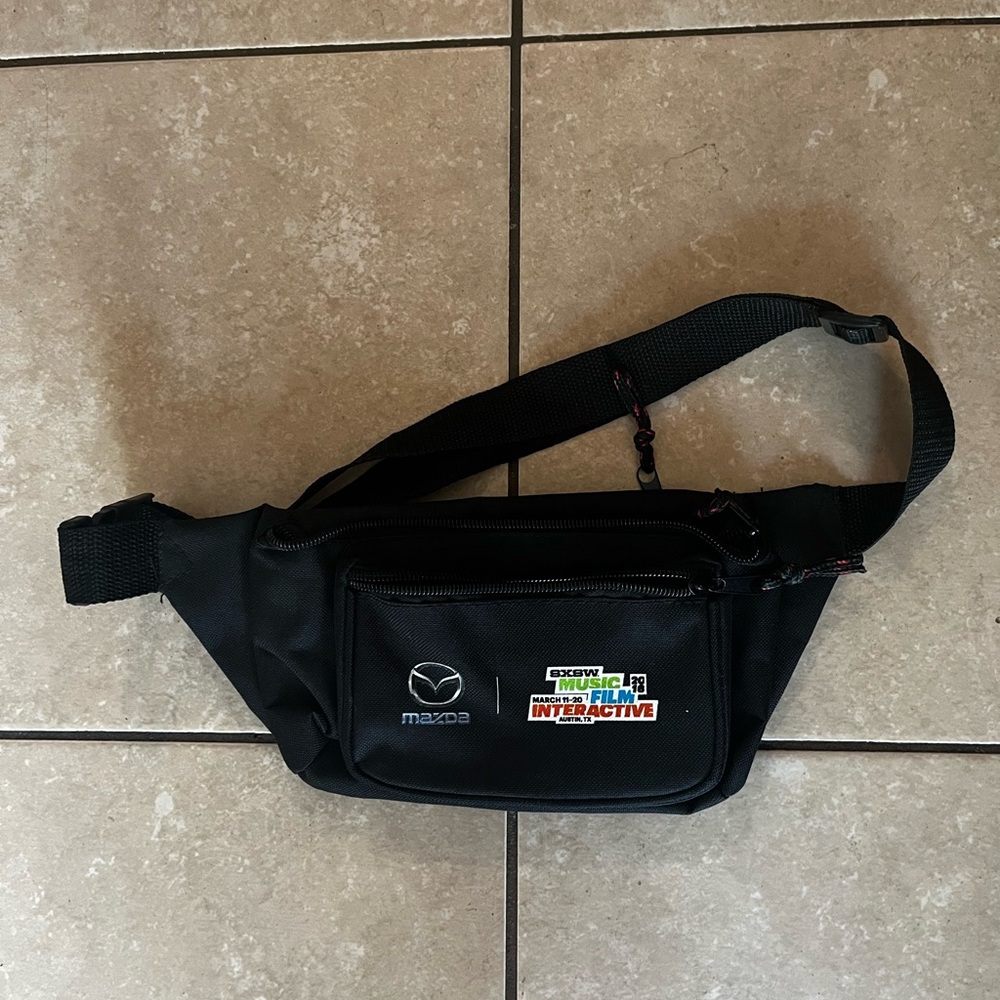Black Waist Bag